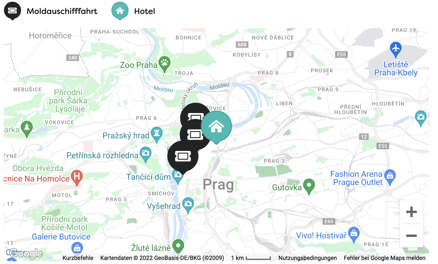 Prag Reisegutschein Angebot